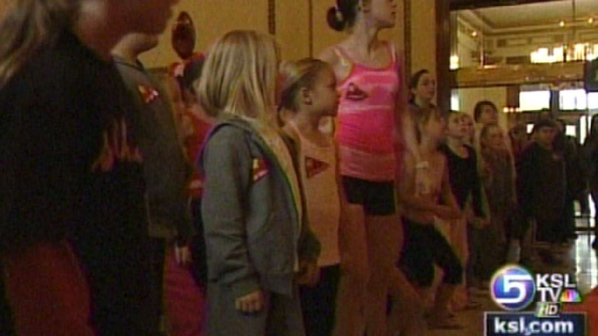 Utah Kids Learn "High School Musical" Dance Moves