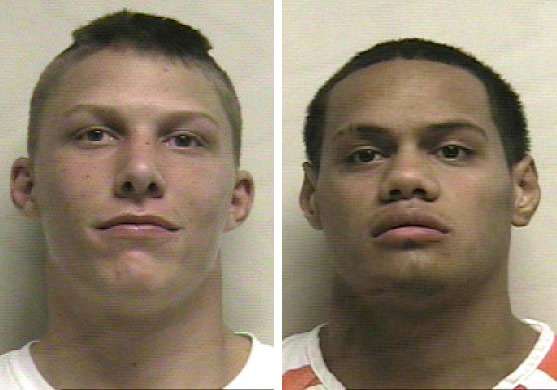 Garret Grovsner Bolles, left; Kisi Keomaka Unufe, right