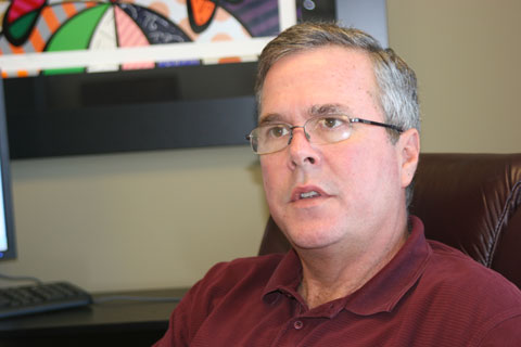 Jeb Bush Comes to Town