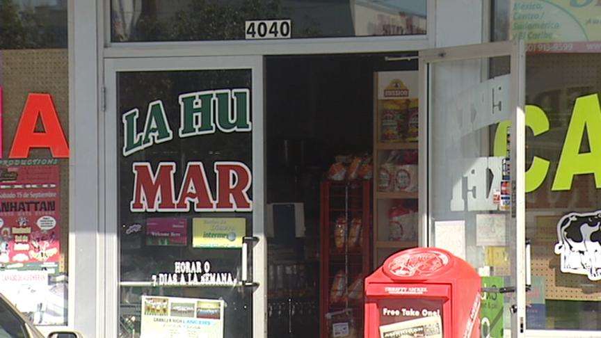 Police Search for Suspects in Mexican Market Robbery