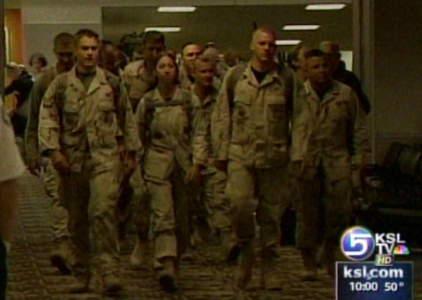 53 Airmen Home from Iraq