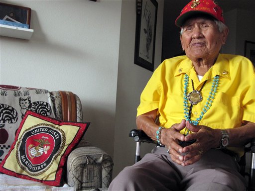 Original Navajo Code Talker still tells his story