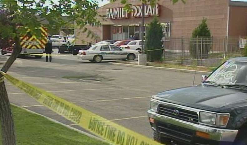 The stabbing occurred in the parking lot of a Family Dollar store in West Valley City.