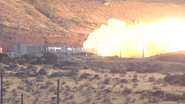 ATK rocket test