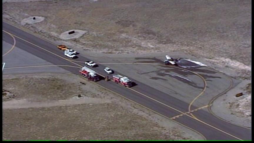 Single-Engine Plane Catches Fire at Airport 2