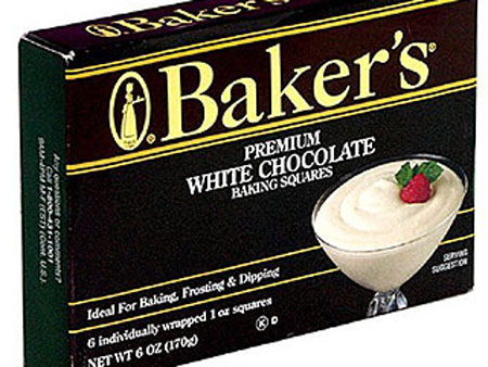 Baker's Premium White Chocolate Recalled