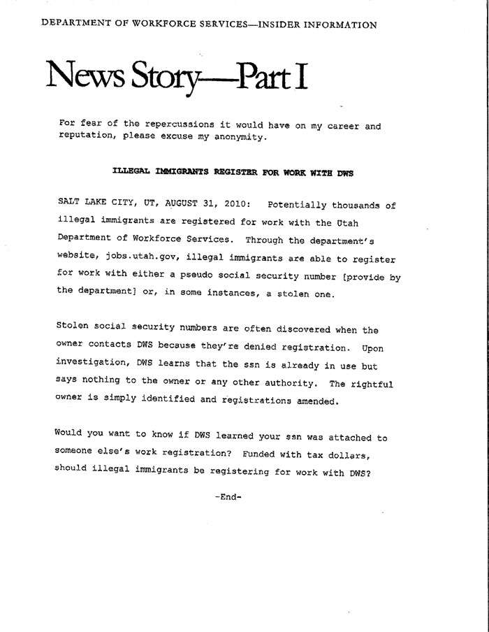 Click here to read the entire letter.