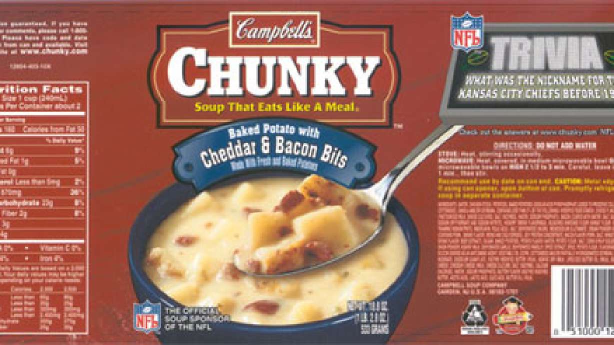 Campbell Recalls 72,000 Cans of Chunky Soup