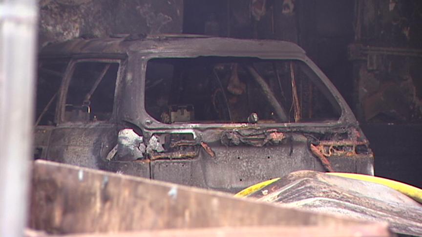 Fire Destroys Car Dealership Mechanic Bays