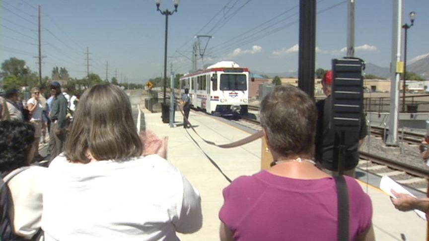 New TRAX Station Opens