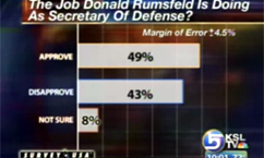 Rice, Rumsfeld Speak in Utah Today; Poll Shows Support for Bush