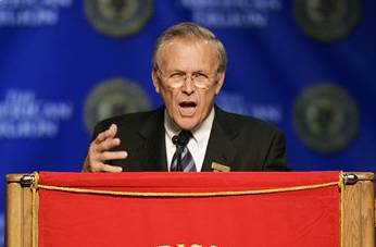 Rumsfeld: Threat to U.S. is from `A new Type of Fascism'