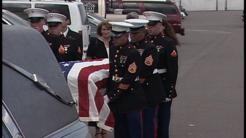 Funeral Held for Soldier Killed in Iraq