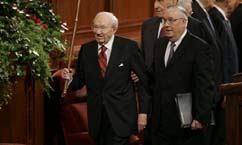 Pres. Hinckley Talks of Church Growth; New Leaders Address Conference 