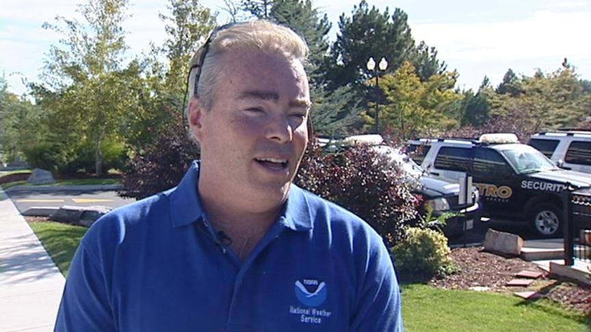 Brian McInerney, hydrologist for the National Weather Service