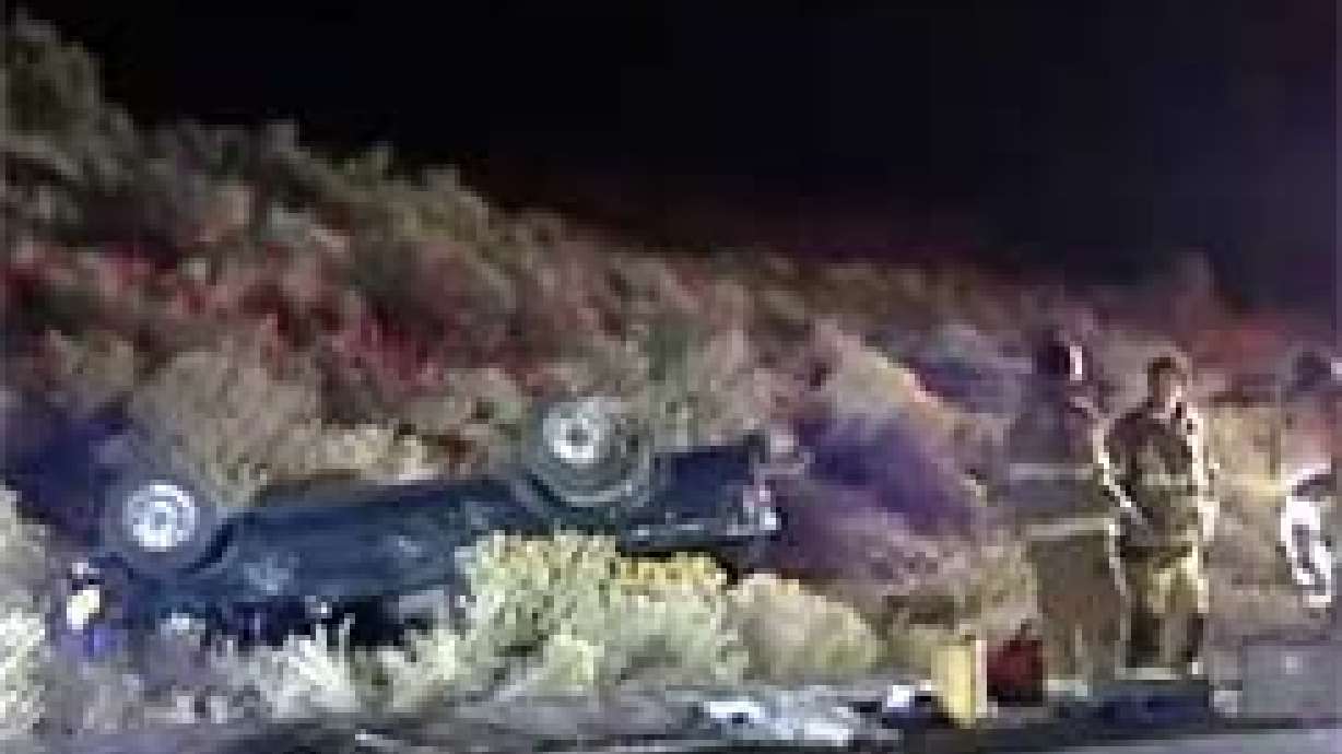 Three People Injured in Rollover Accident