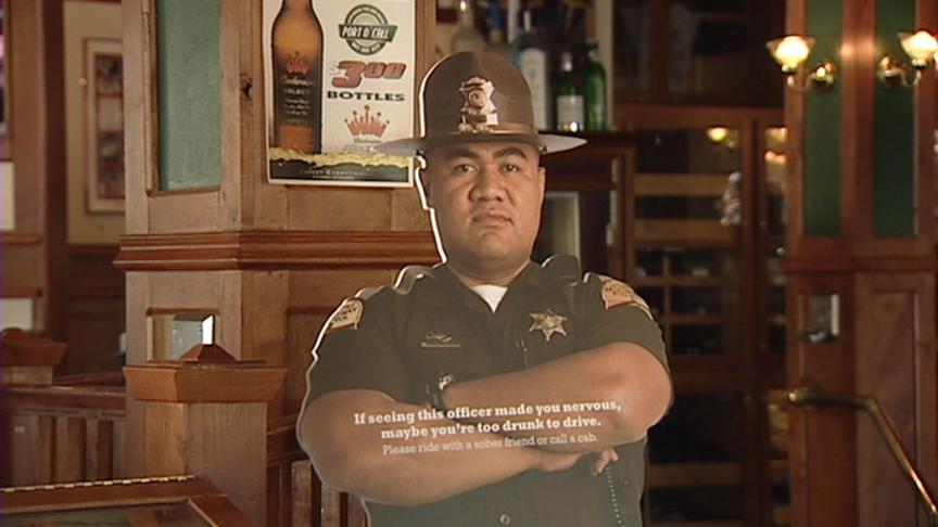 Clubs and Bars Reminded People Drinking and Driving Don't Mix