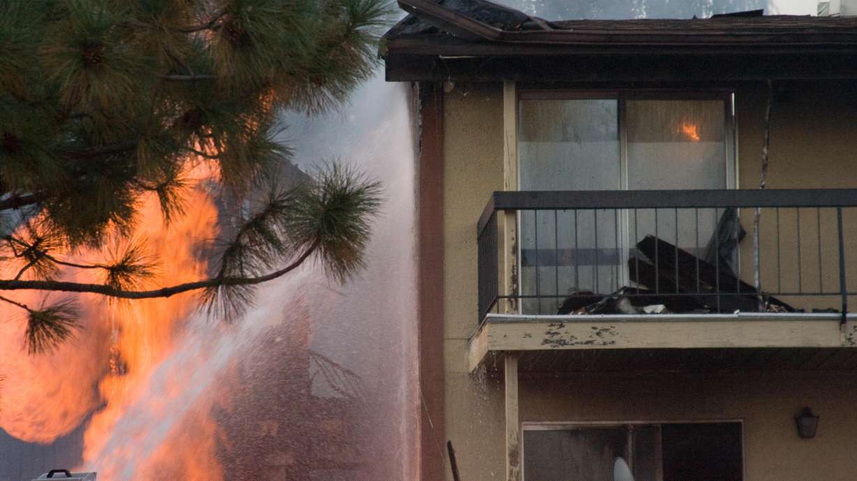 Natural Gas Leak Causes Apartment Fire
