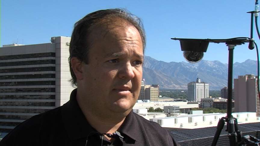 Salt Lake City Fire Capt. Jeffery Clark also serves as the emergency communications coordinator