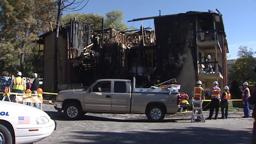 Residents Picking Up the Pieces after Fire