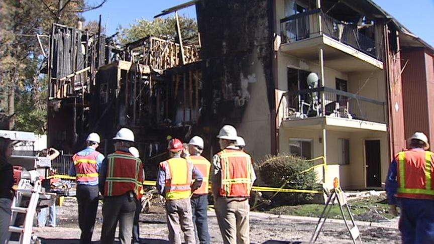 Residents Picking Up the Pieces after Fire