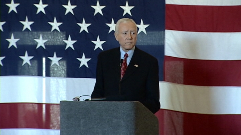 Hatch rejects Liljenquist calls for TV debate