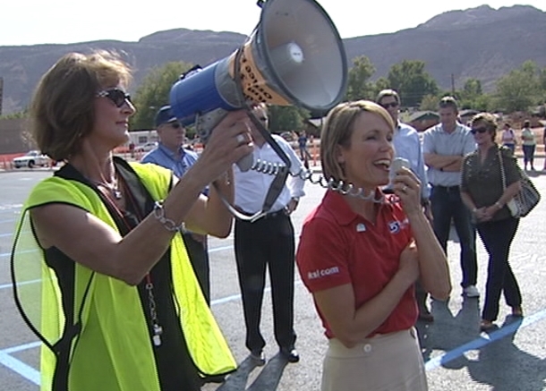 KSL's Nadine Wimmer traveled to Moab to join the celebration and fundraiser Thursday evening.