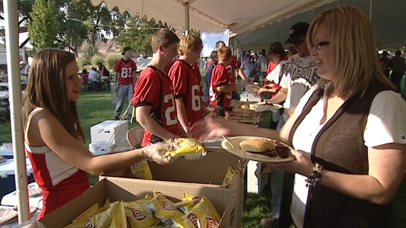 Moab residents raised money for their schools with a community picnic.