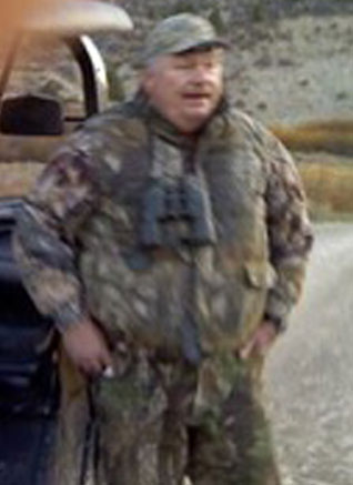 Cell phone picture of Grantsville Police Chief Danny Johnson taken during alleged poaching incident.