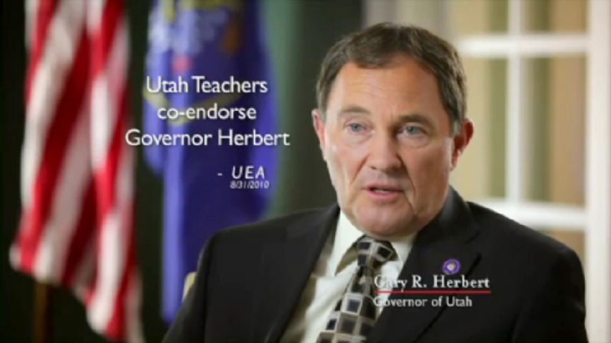 Herbert's ads have mostly stayed with familiar themes of economic development, jobs and education.