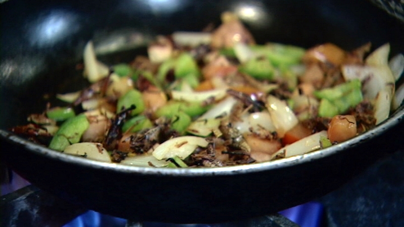 Fried grasshoppers a hit at Salt Lake restaurant