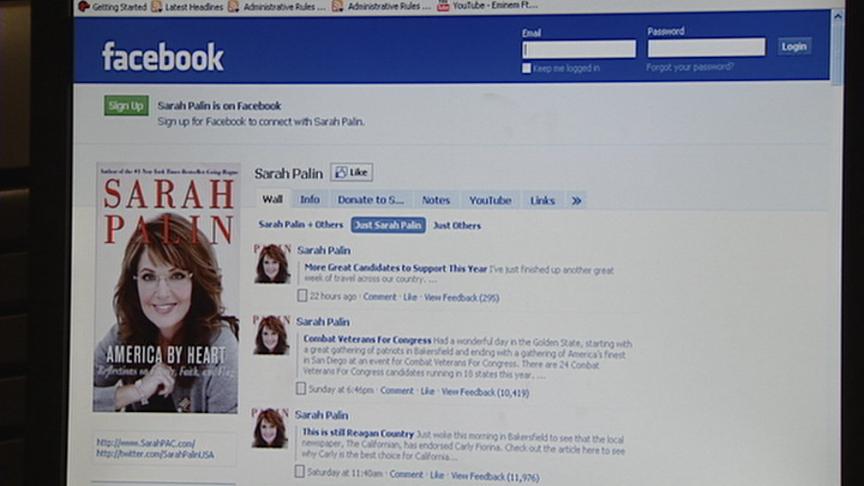 Sarah Palin posted her endorsement for Morgan Philpot on her Facebook page.