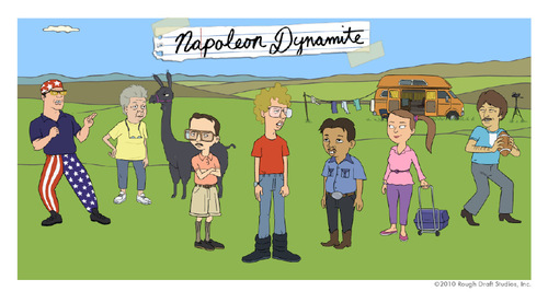 'Napoleon Dynamite' becomes cartoon character