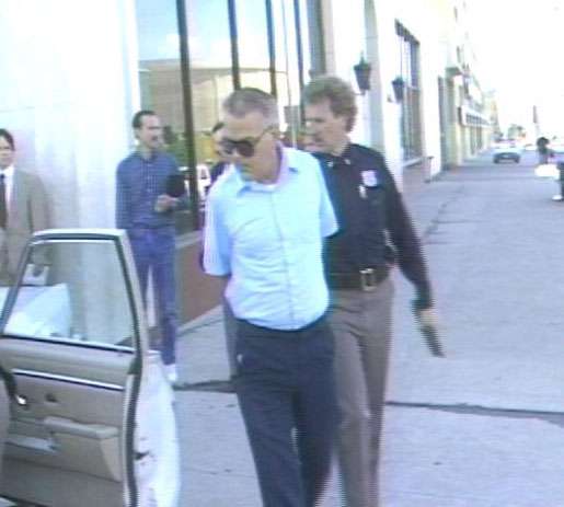 John Daniel Stolarz was arrested on Salt Lake City's Main Street in May 1988 after he had robbed a Zions Bank and a Citibank on the same day.