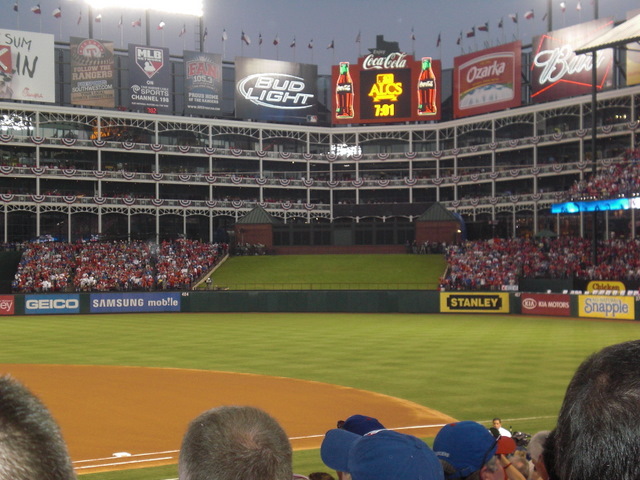 50,000-plus were on hand for Game 1 of the ALCS