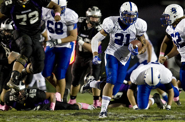 3-year starter Harvey Langi at running back leads the Bingham offense. He is the most highly recruited player in the state in the 2011 class. Langi has rushed for more than 1,000 yards for the third straight season.