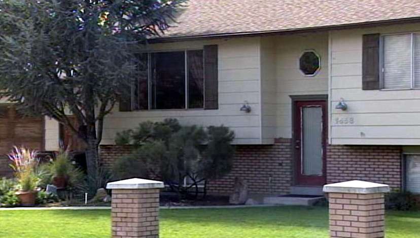 Orem home where an argument took place Sunday morning.