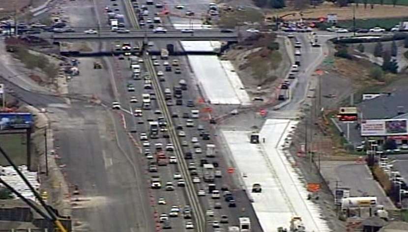 I-15 lane closures to add delays for BYU fans