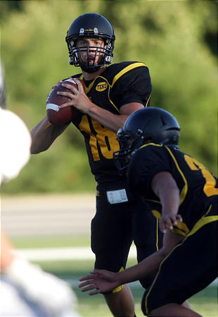 Cottonwood quarterback Cooper Bateman has enjoyed a fantastic sophomore season, and he's a big reason why the Colts are expected to make a deep run in the 5A state tournament. (Jason Olson, Deseret News)