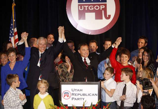 Despite a tense campaign, Republican Gary Herbert had no problem winning over Democrat Peter Corroon.