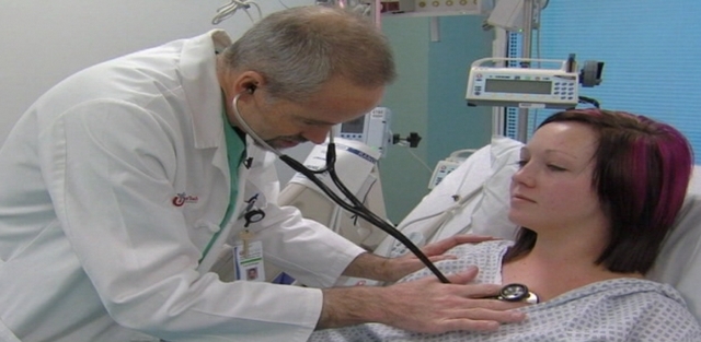 Doctors implant heart valve without open heart surgery