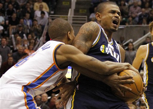 Jazz suffer loss in offensive fight with Thunder