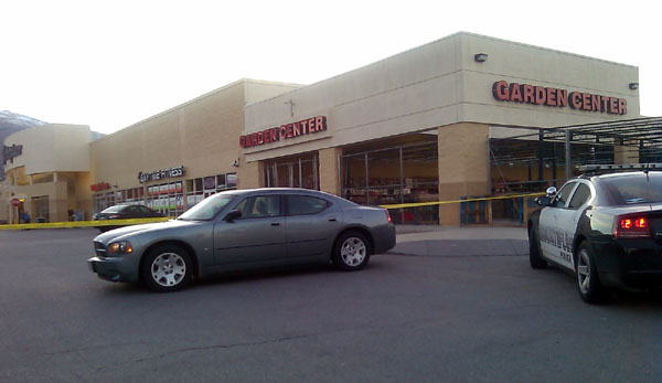 Businesses closed as investigators look for stray bullets at 500 South and 200 West in Bountiful.