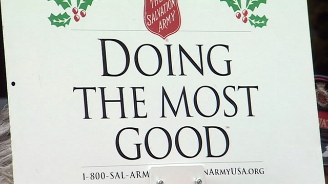 Salvation Army kicks off its Red Kettle Campaign