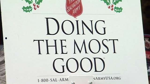 Salvation Army kicks off its Red Kettle Campaign