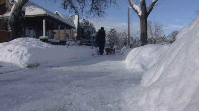 Residents deal with snowy streets despite plowing effort