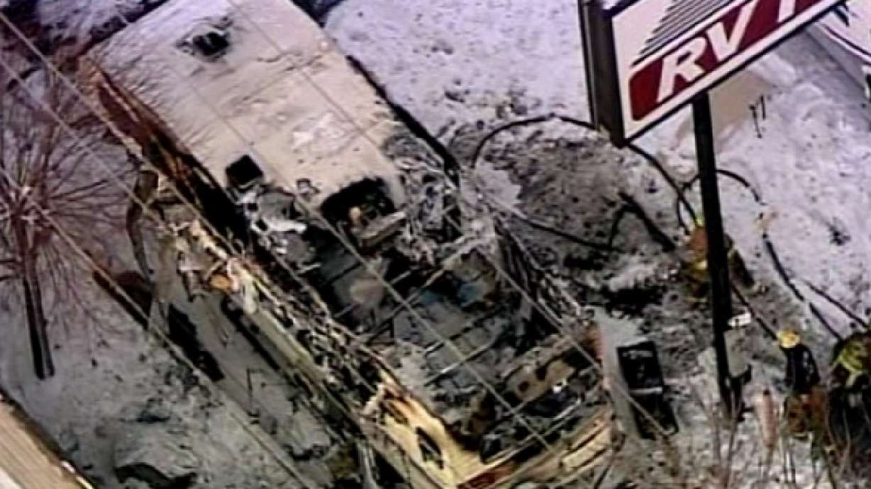 RV destroyed in Draper fire