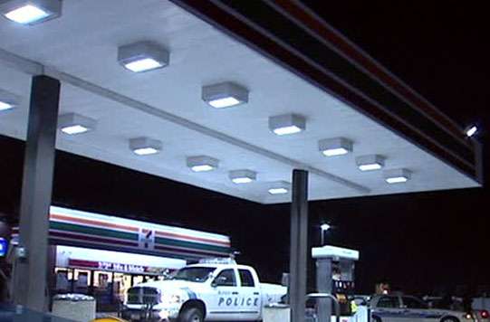 Scene of the second robbery