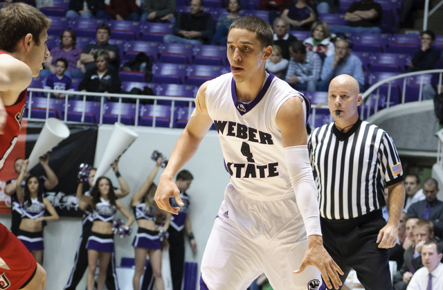 Weber State guard Scott Bamforth