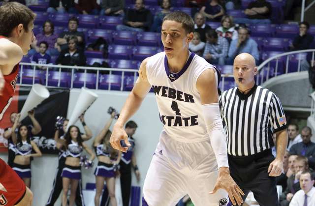 Weber State guard Scott Bamforth